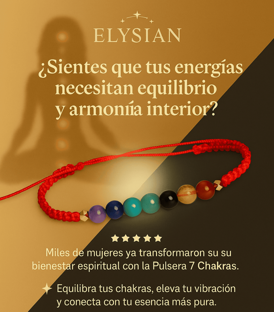 Pulsera 7 Chakras