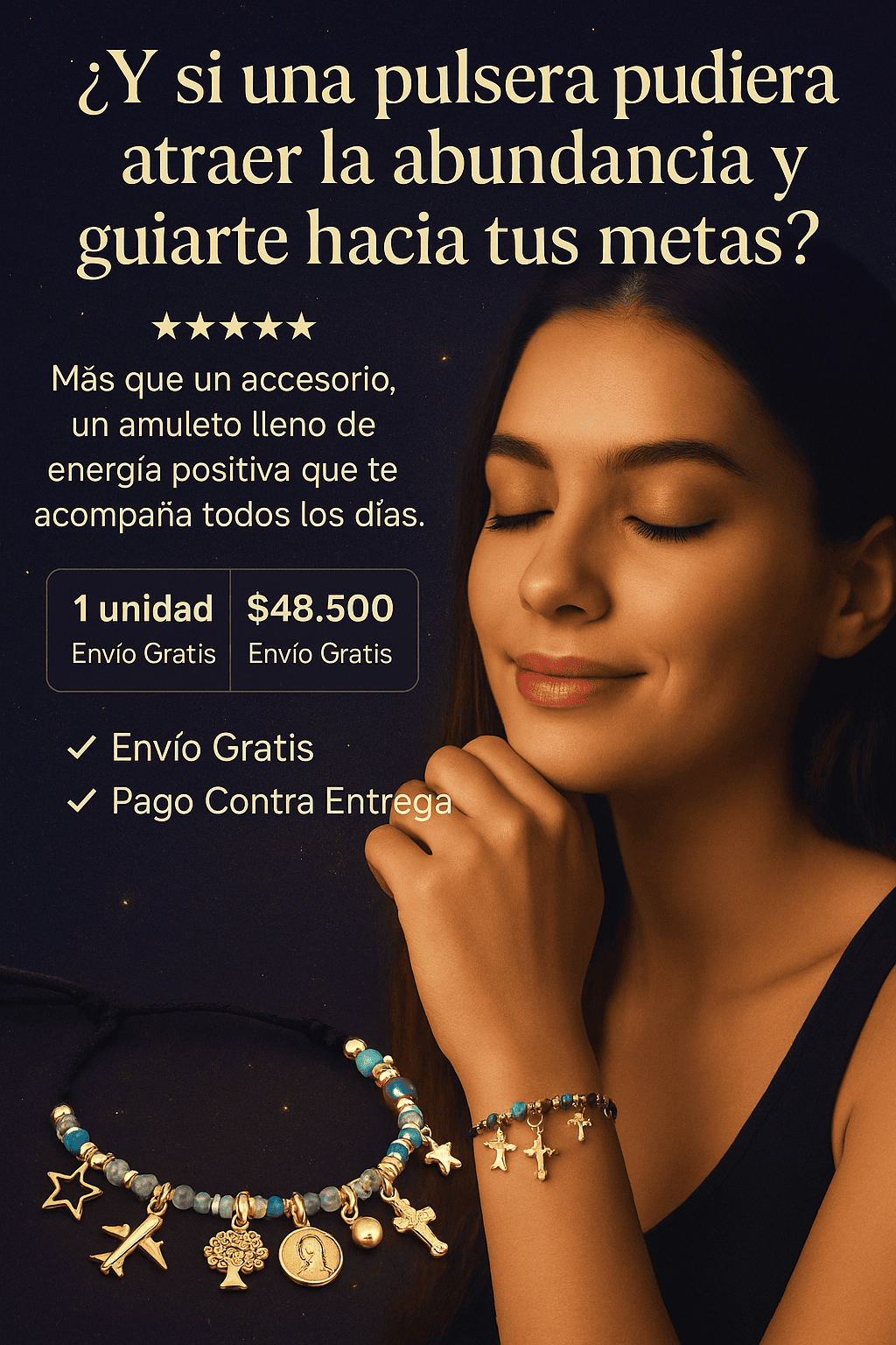 PULSERA DE AMULETOS Y DESEOS