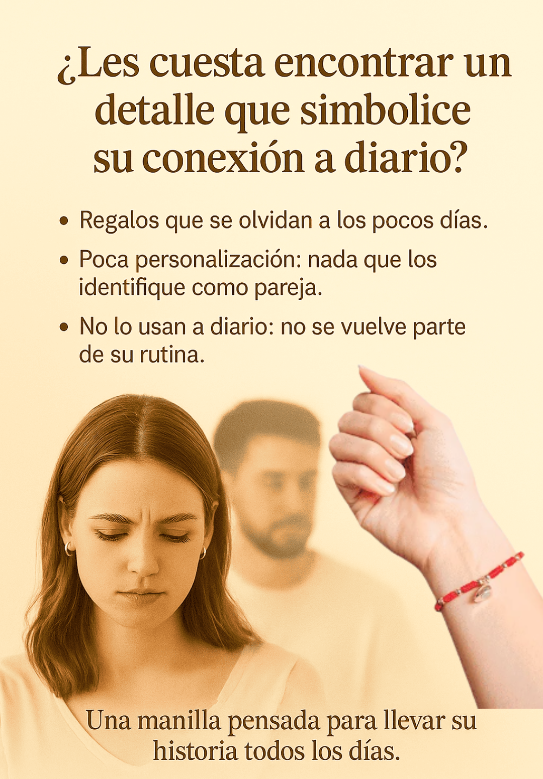 PULSERAS CORAZÓN IMANTADO (PAR)