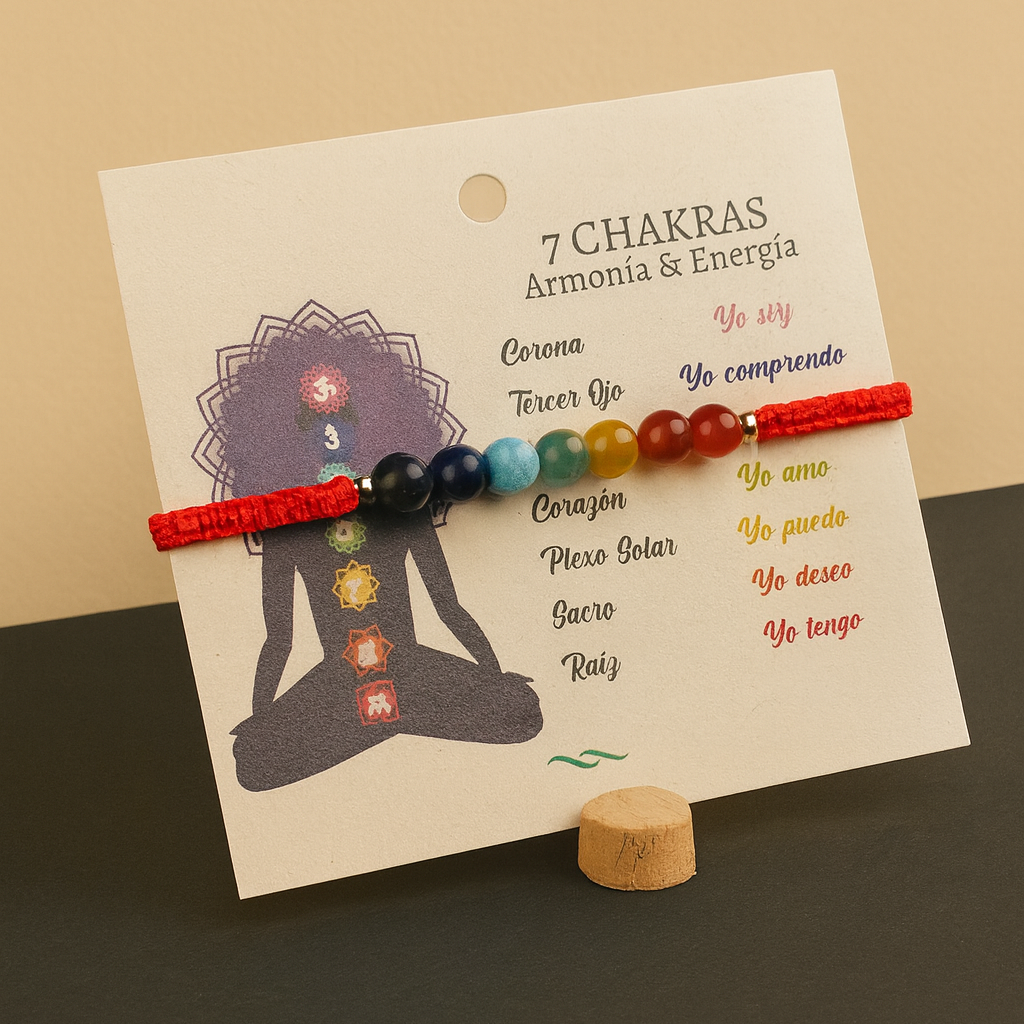 Pulsera 7 Chakras